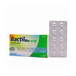 Bactil 10 mg comprimidos recubiertos con pelicula